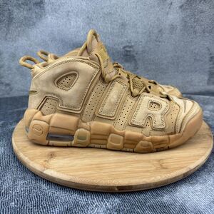 Nike Air More Uptempo Shoes Boys Size 7Y 922845-200 Nubuck OG Sneakers